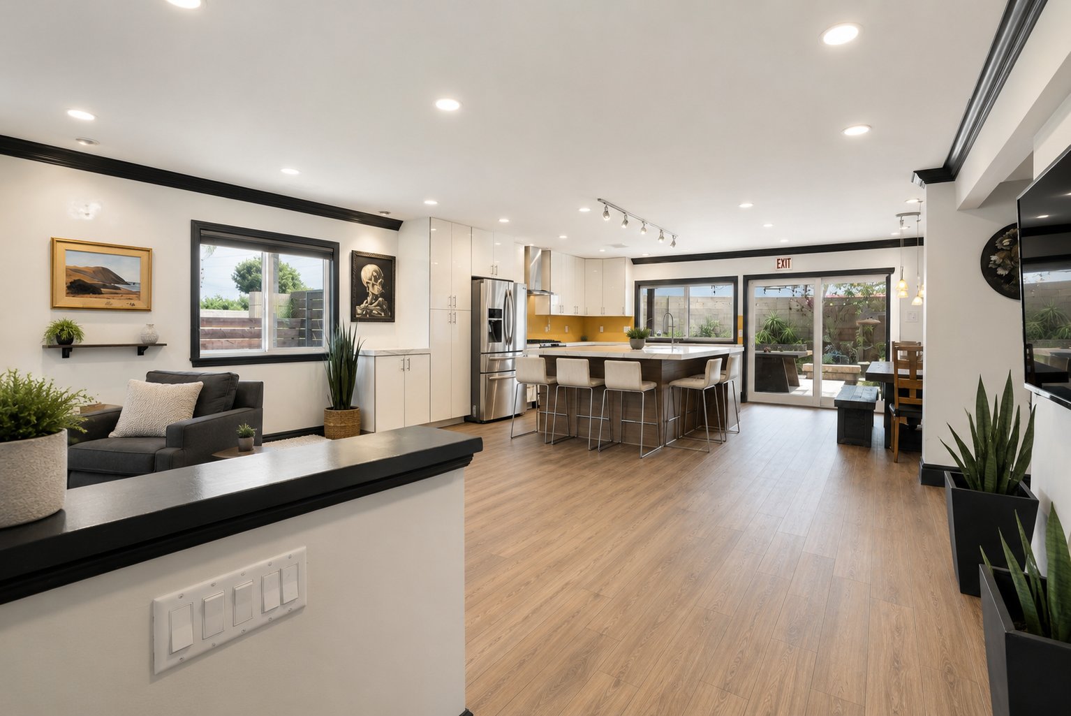 The great room at Tidal Forge Recovery in Huntington Beach — now accepting clients